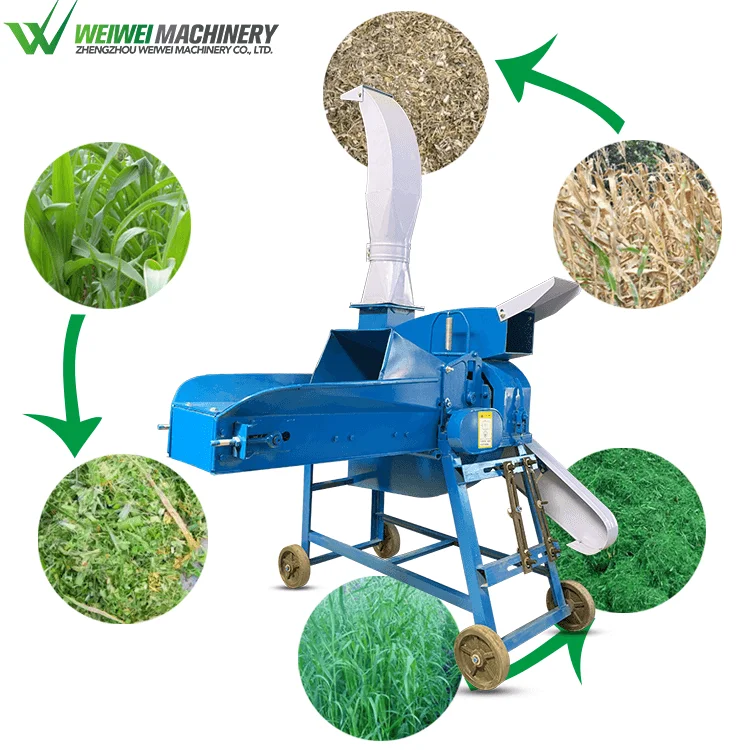 9ZP -2t Chaff Cutter Machine . It is especially suitable for large pastures and repaired by personnel farmers.
