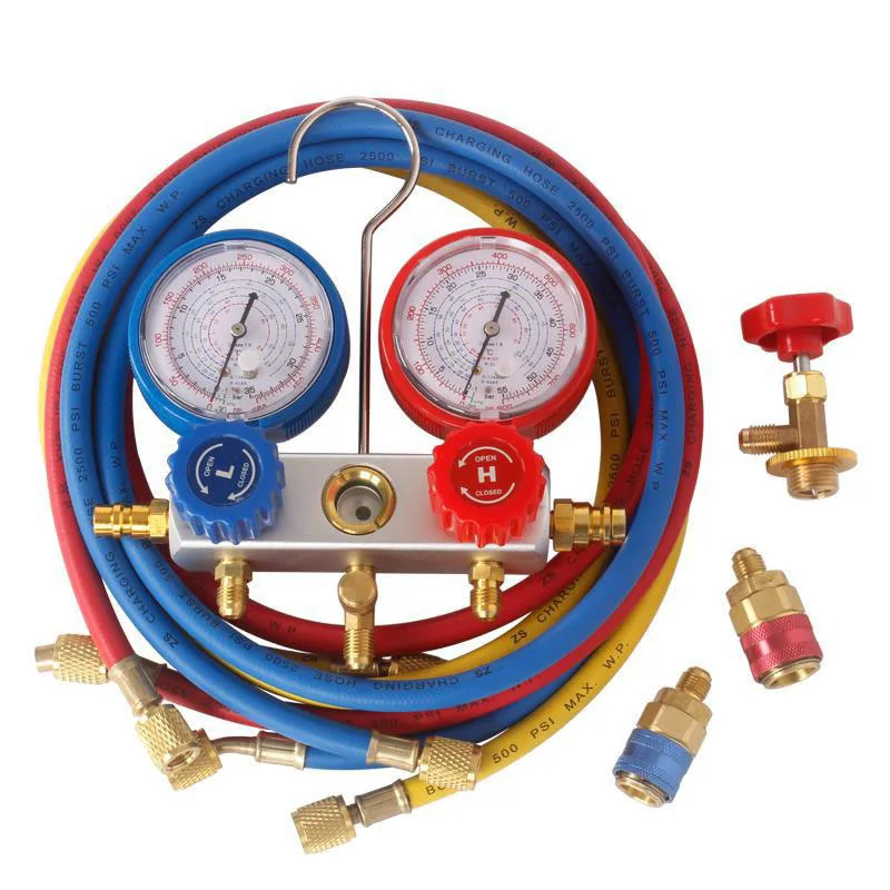 New Design AC refrigeration R134A R410A R404A R22  manifold gauge manifold gauges sets