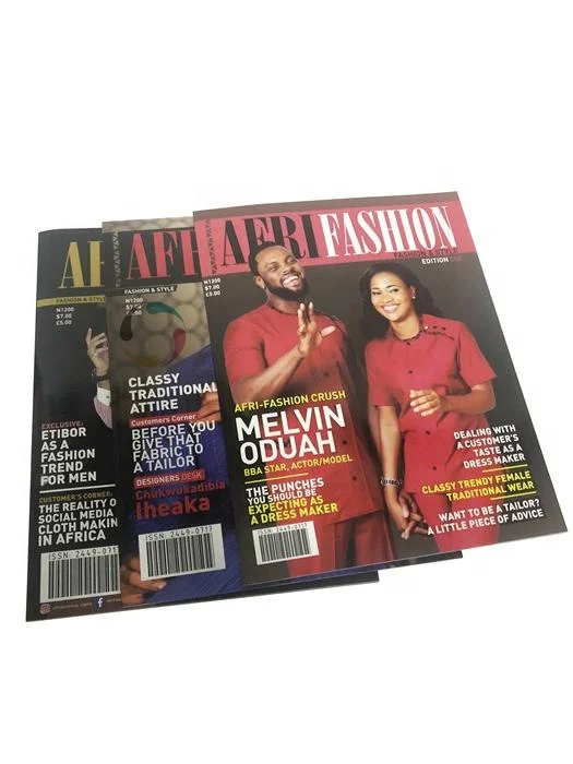 Highly quantity cheap paper leaflet booklet fashion full color monthly magazine book printing