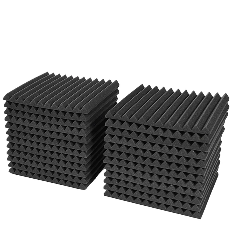 Factory Price Music Studio Soundproof Room Polyurethane Acoustic Foam Panels Bass Trap Shape 3D Model Graphic Design KTV