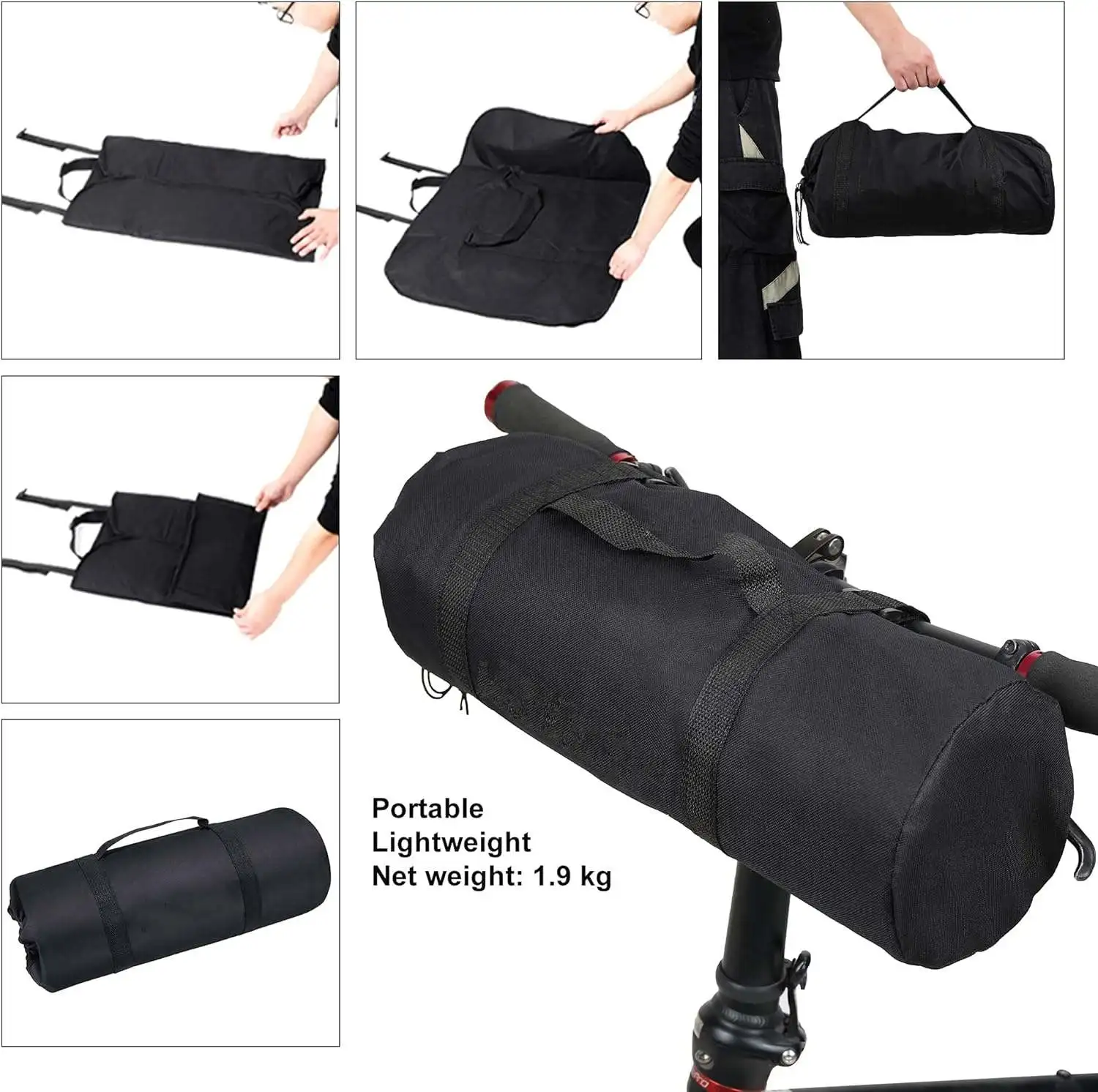 Folding Bike Carry Bag 26 Inch Thick Bicycle Transport Storage Case Bike Travel Bag