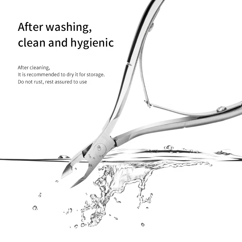 Stainless Steel Professional Disposable Podiatry Ingrown Nail Cuticle  Nipper Nail plier