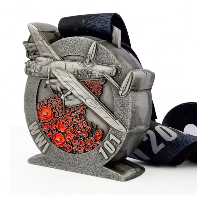  Фабрика высокого качества дизайн кастомизации Amoonic сердце заблокированная медаль Jingle все пути