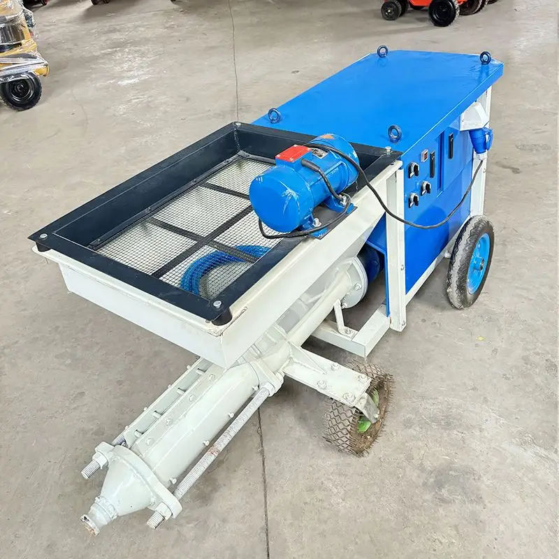 Plastering Machine Cement Mortar Spraying Lime Plaster Spraying Machine Mortar Spray Pump