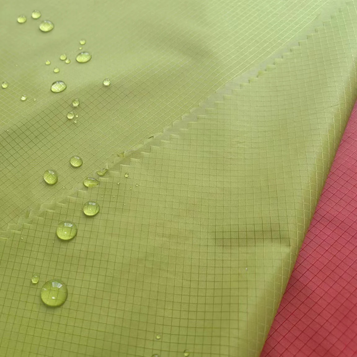 High quality 20D ultralight ripstop nylon fabric waterproof PU coated outdoor parachute tent fabric