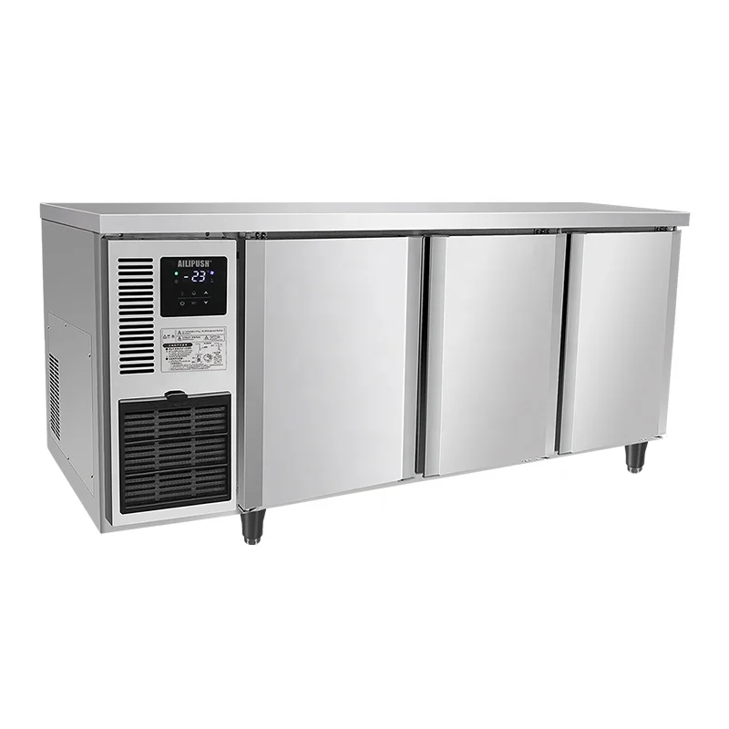 New products 2024 refrigeration equipment AILIPUSH 390L 500L 1000L 1580L 1 2 3 4 door built in fridge