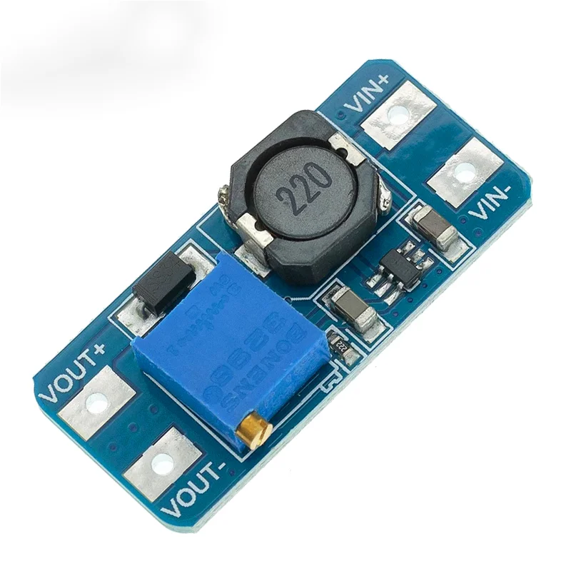 5pcs MT3608 DC-DC Step Up Converter Booster Power Supply Module Boost Step-up Board MAX output 28V 2A for Arduino Diy Kit
