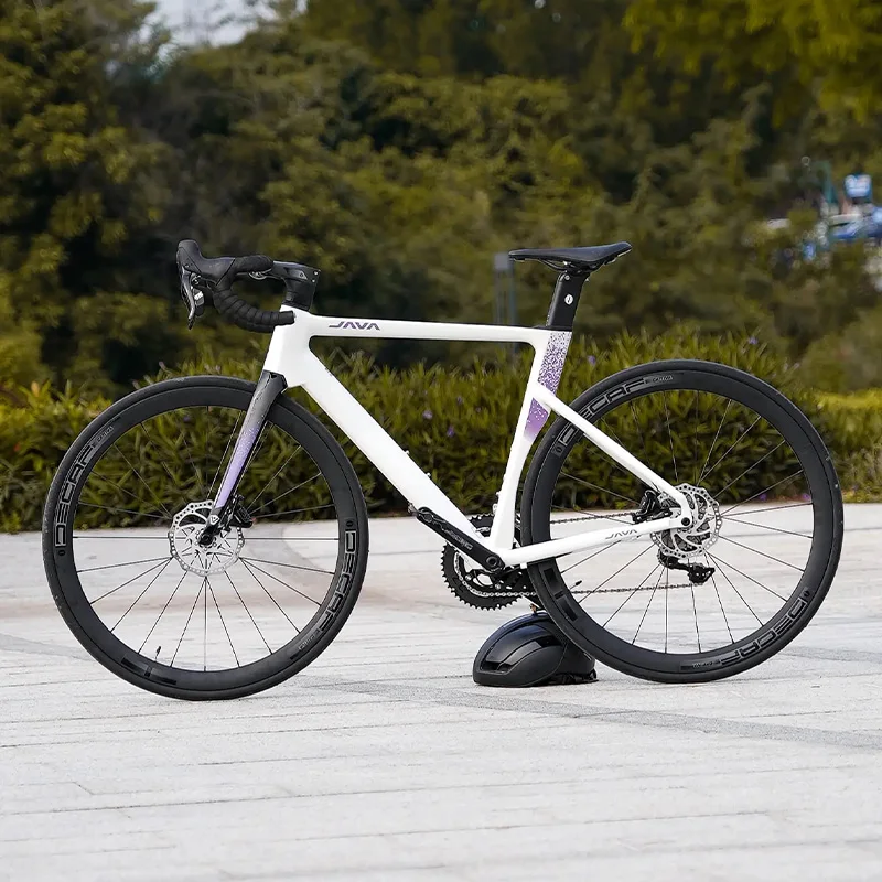 JAVA SILURO6 TOP Road Bicycle Carbon Fiber Fork Cycling Racing Bike Hydraulic Disc Brake Thru Axle 24 Speed Siluro 6 Top R7120