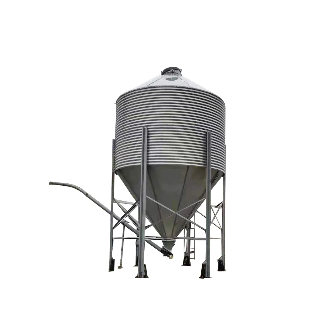 
Factory Supply High-Performance Double-Sided Galvanized Sheet Silo Grain Silo System silo de granos 