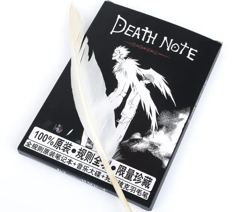 Role Playing Death Note Paper Crafts Notebook Writing Journal Diary Cartoon Book Cute Fashion Theme Dead Note Plan Anime