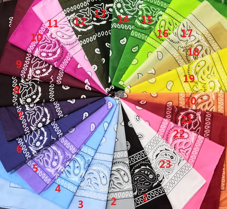 
100 cotton bandanas headbands musin hijab head wears neck scarf 