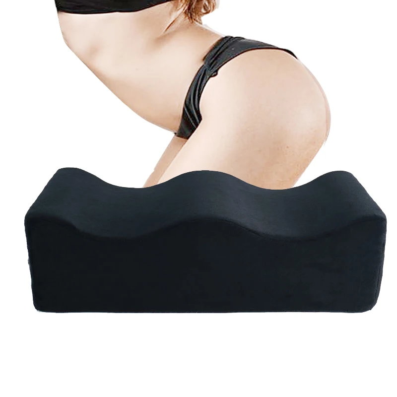 Custom economical eva memory foam folding ventilated car seat cushion bbl pillow