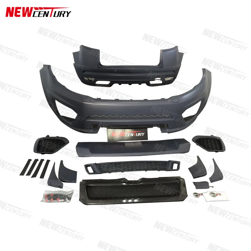 Upgrade SVR front and rear bumper grille tailpipes for 2014-2018land Rover Range Rover evoque - Bing body