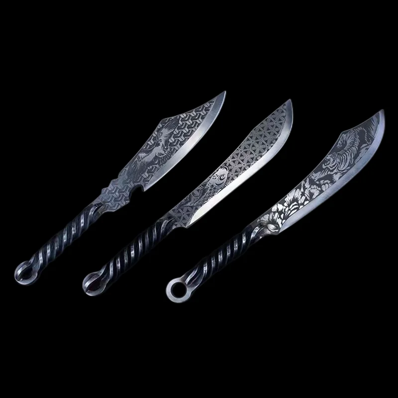 Customized Kitchen Bone and Meat Cutting Knife in Chinese Factories Personalized Design Integrated Forged Chef Knife