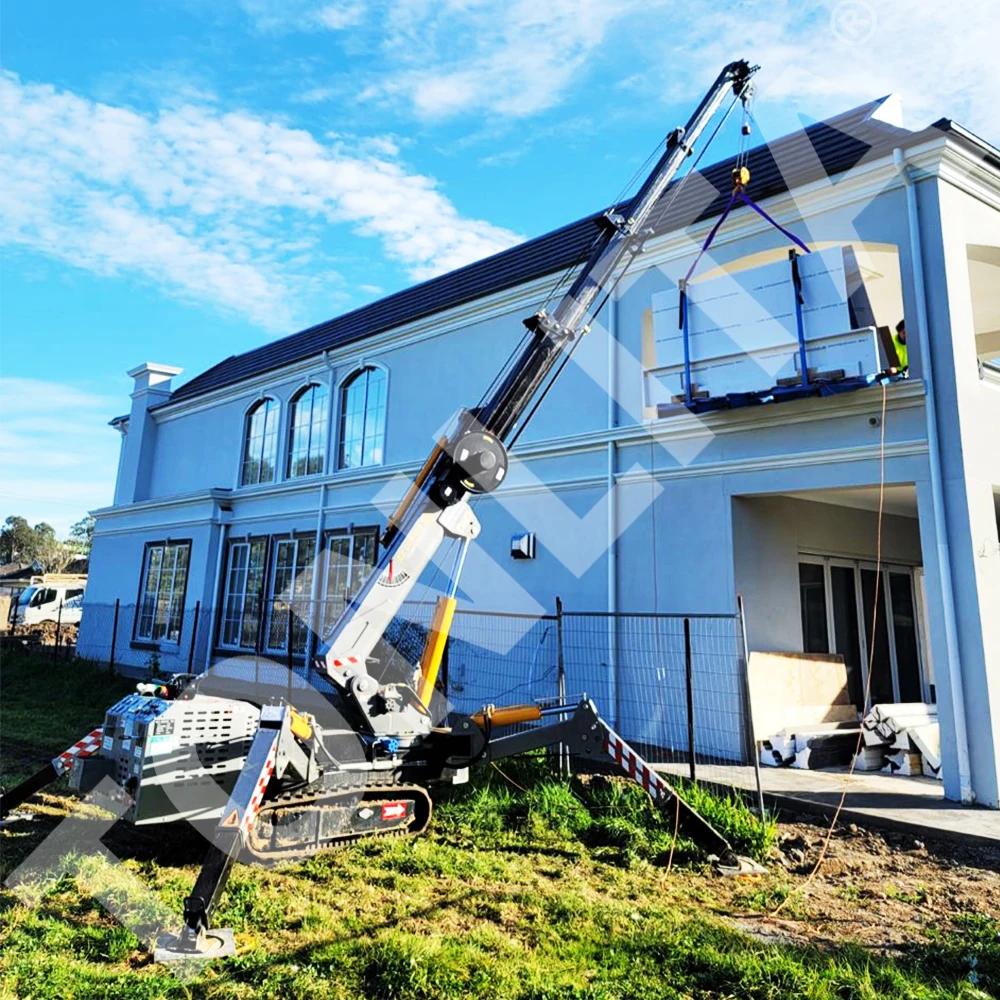 Tonlita Crane Rc Spyder Mini Crane Crawler 5t Spidercrane spider crane 12 meter lift