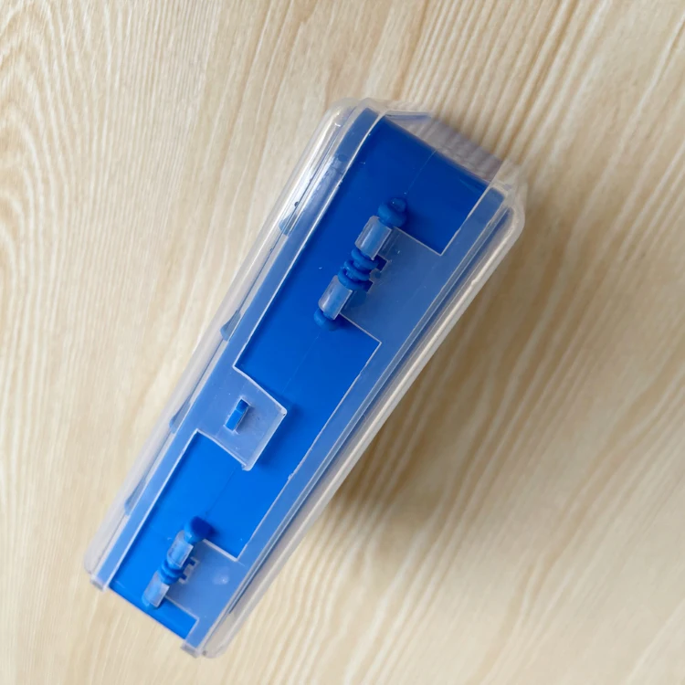 Double sided Fishing Tackle Box, Plastic Transparent Container