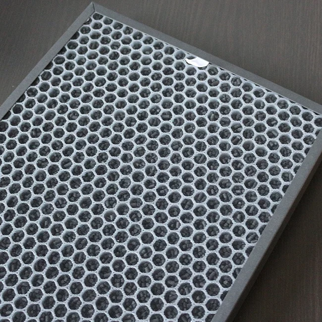 Panasonics F-ZXPS60C Replacement HEPA with Activated Carbon Composite Filter for Air Purifier F-61C7PD F-63C8PX Filter