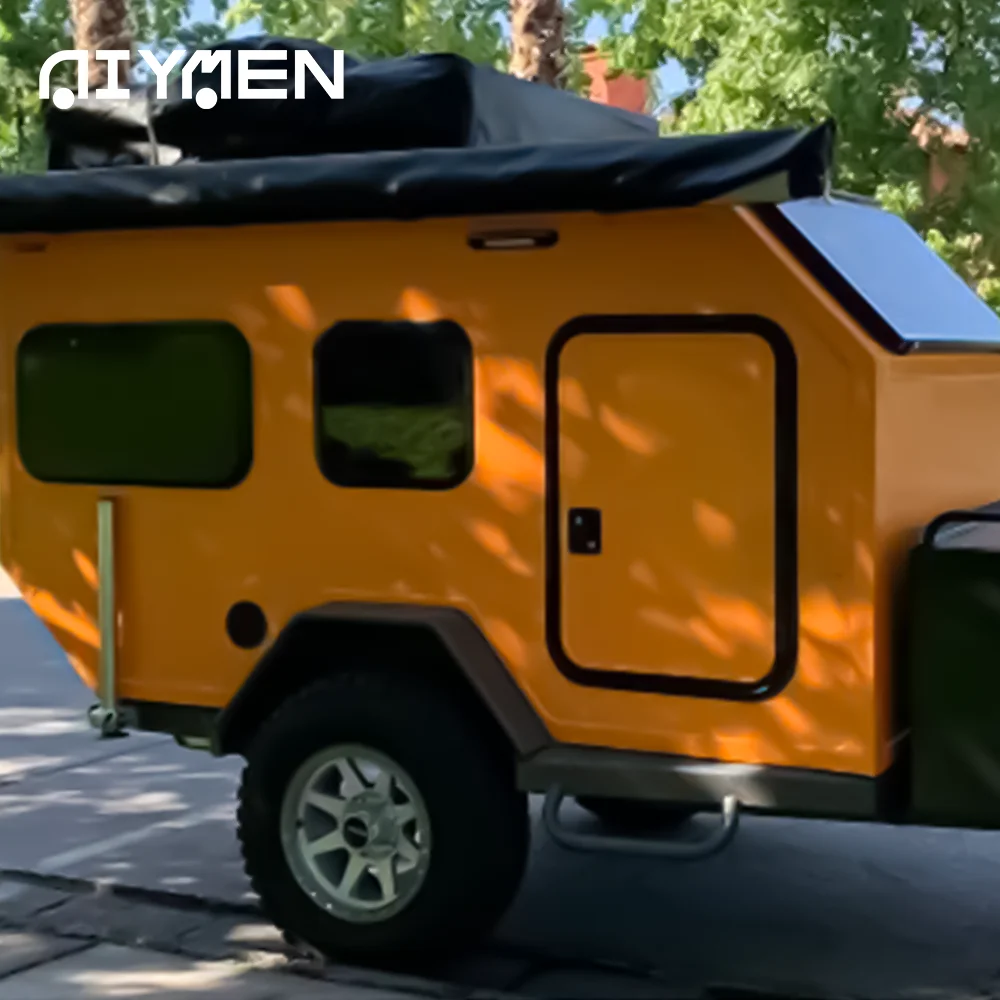Australian Luxury Outdoor Fiberglass Mini Camper Kitchen All-Road Expedition Offroad Inflatable RV Travel Trailer Camper Caravan