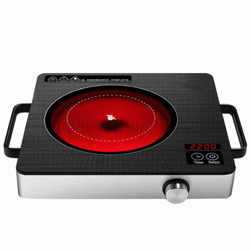  2021 Burner Electric Stove Ceramic Hob Built In Infrared Cooking Radiant Glass