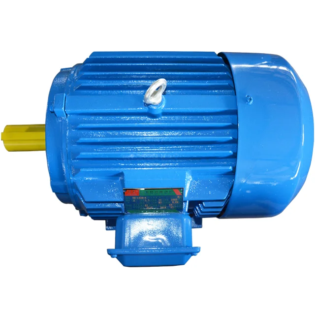 ye3 380/660v 90kw/125hp 1480rpm 100 cooper wire cast iron industrial asynchronous induction ac 3 phase electric motor wholesale