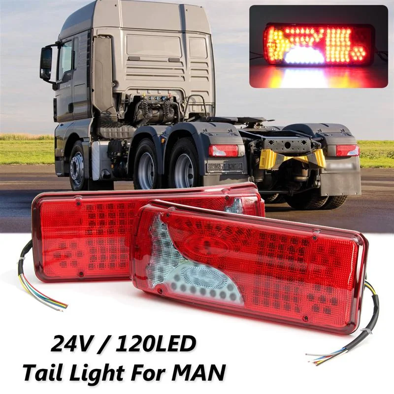 car truck Tail Lights LED Truck Lorry Trailer For Scania Volvo Iveco Renault Mitsubishi  MAN/Man waterproof LED taillights