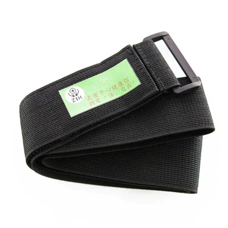 Elastic Unnapped Medical Band High Elastic Bandage Elastic Hook And Loop Fastener Strap Elastic Band With Buckle