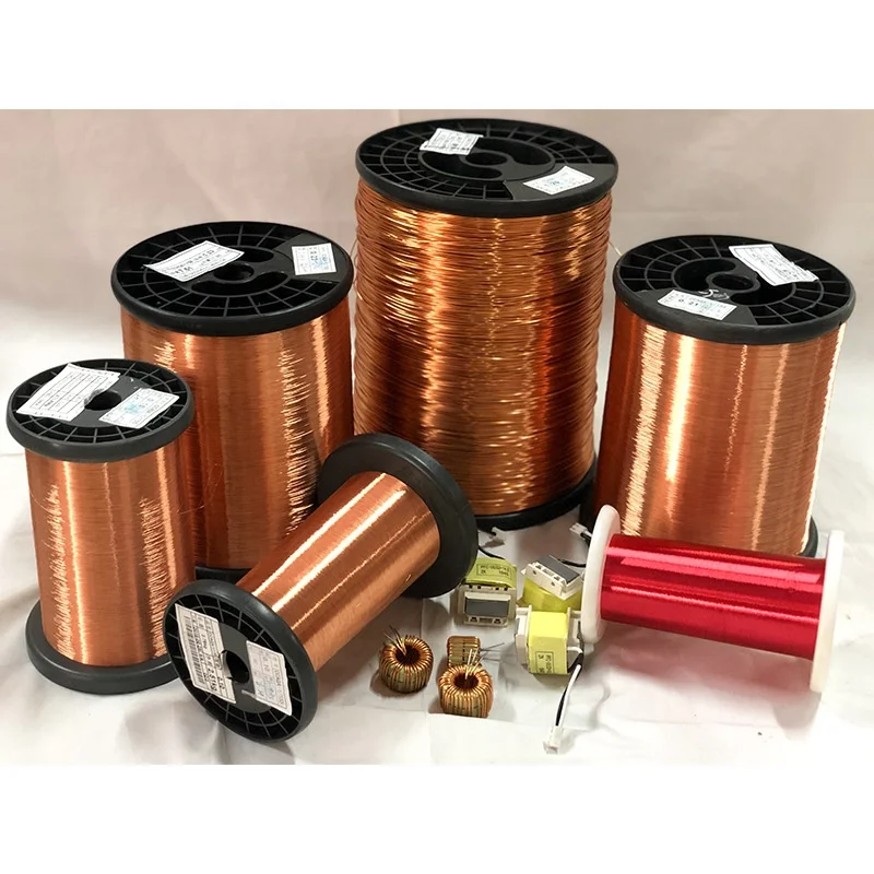 China Enamelled Copper Round Wire Colorful Winding Wire For Transformers And Motors