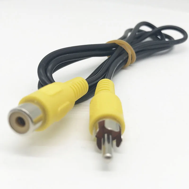 Custom made Stereo Audio 1m 0.5m Male to Female RCA Coaxial Cable for HDTV