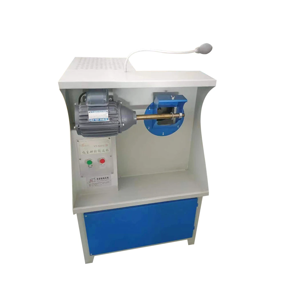 shoe maker machine automatic vacuum dust single head grinding machine for shoes