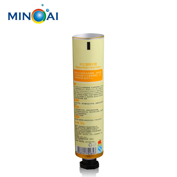 
aluminum laminated cosmetic packaging tubes 