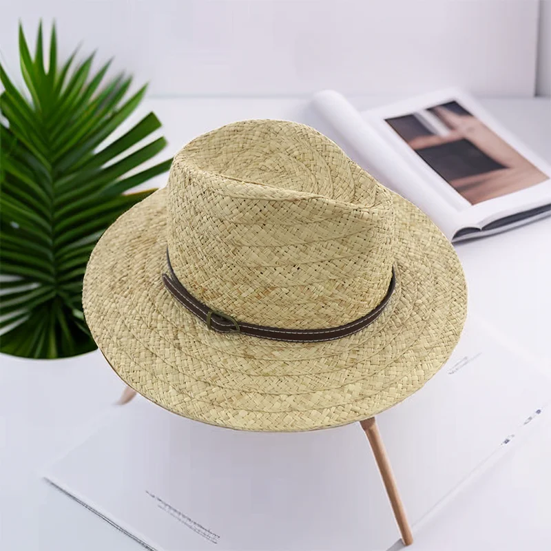 Wholesale Simple Stylish Straw Beach Hats Women Summer Straw Hat