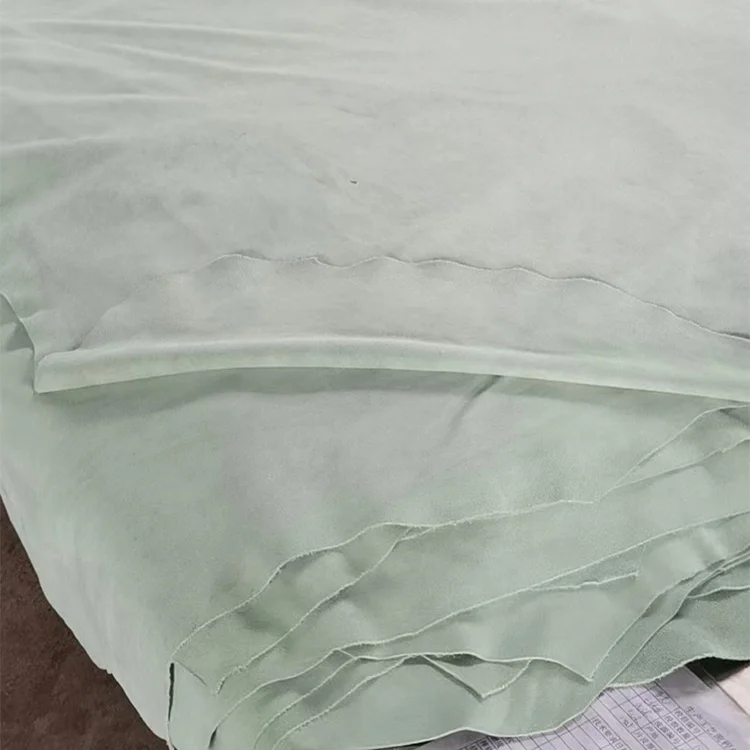 Wholesale Customized Soft Colorful Genuine Cowhide Leather Grain Goat Skin Authentic Leather Genre