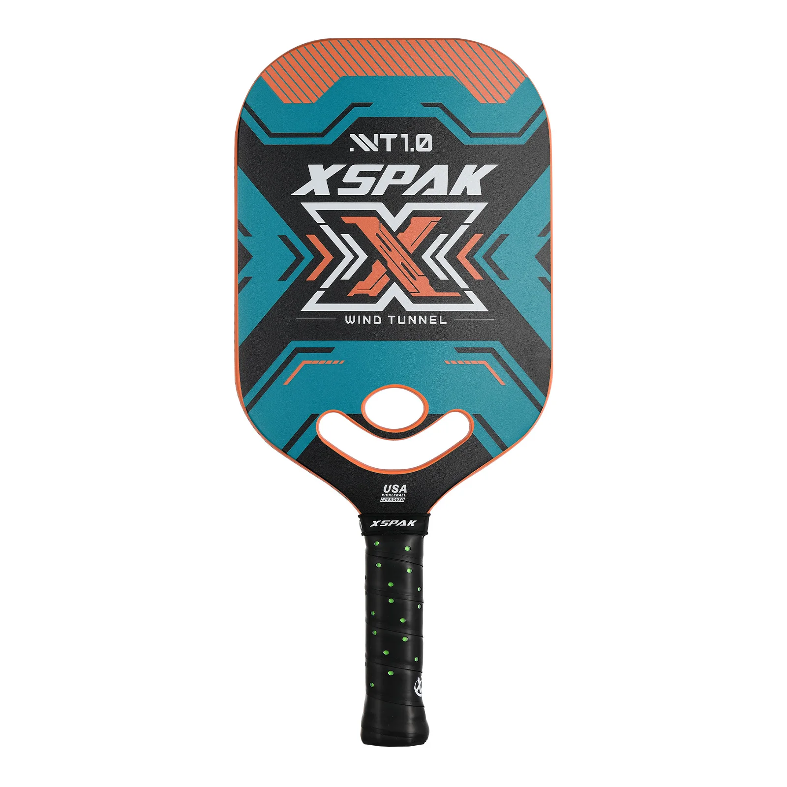 Hot Sale Carbon Fiber Pickleball Paddle Racket Wind Tunnel Design with Custom Logo Outdoor Use 16mm Thickness Honeycomb PP Core