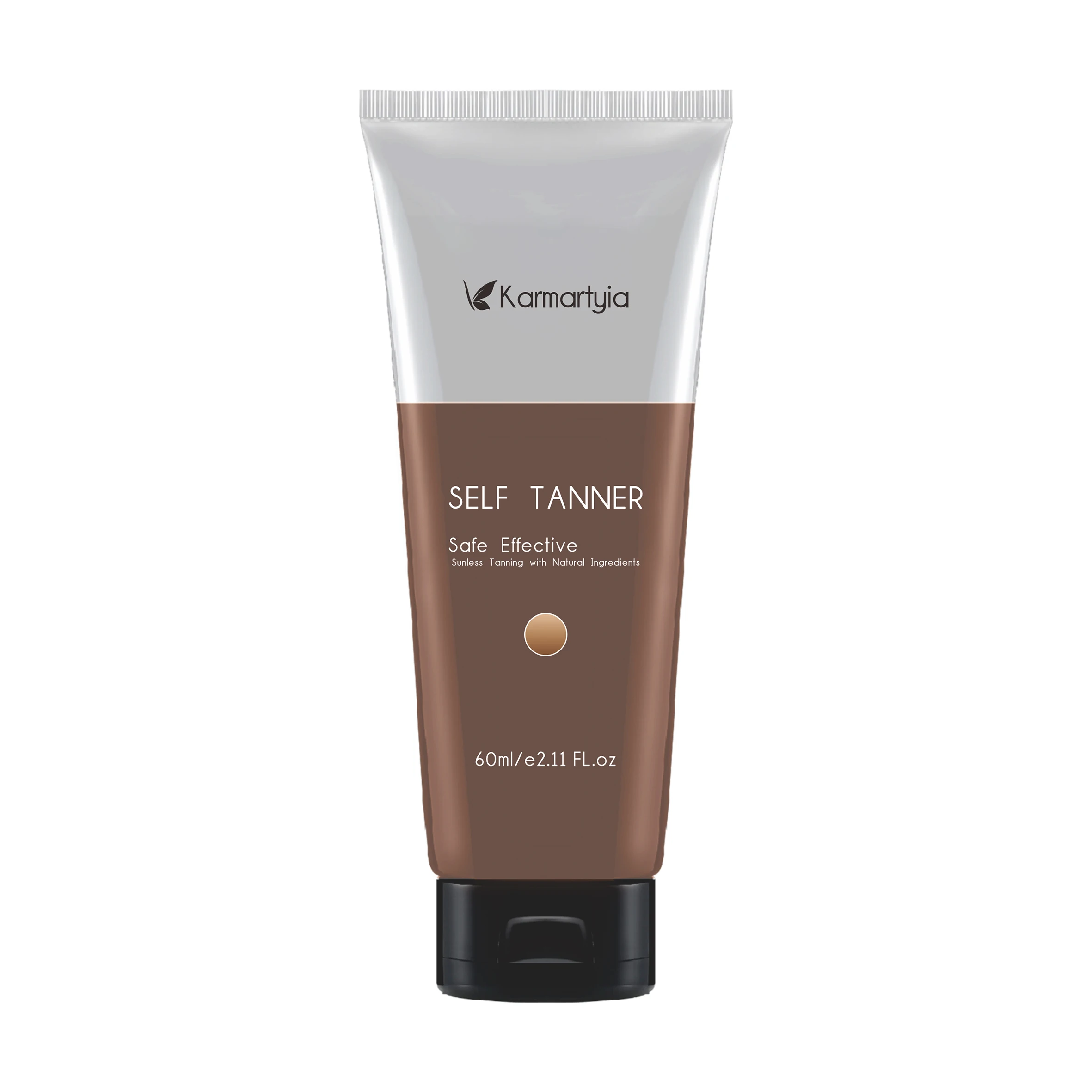 OEM Wholesale Medium to Deep Skin Tone Bronze Tinted Self-Tanning Lotion Sunless Tanning Lotion Natural Tan