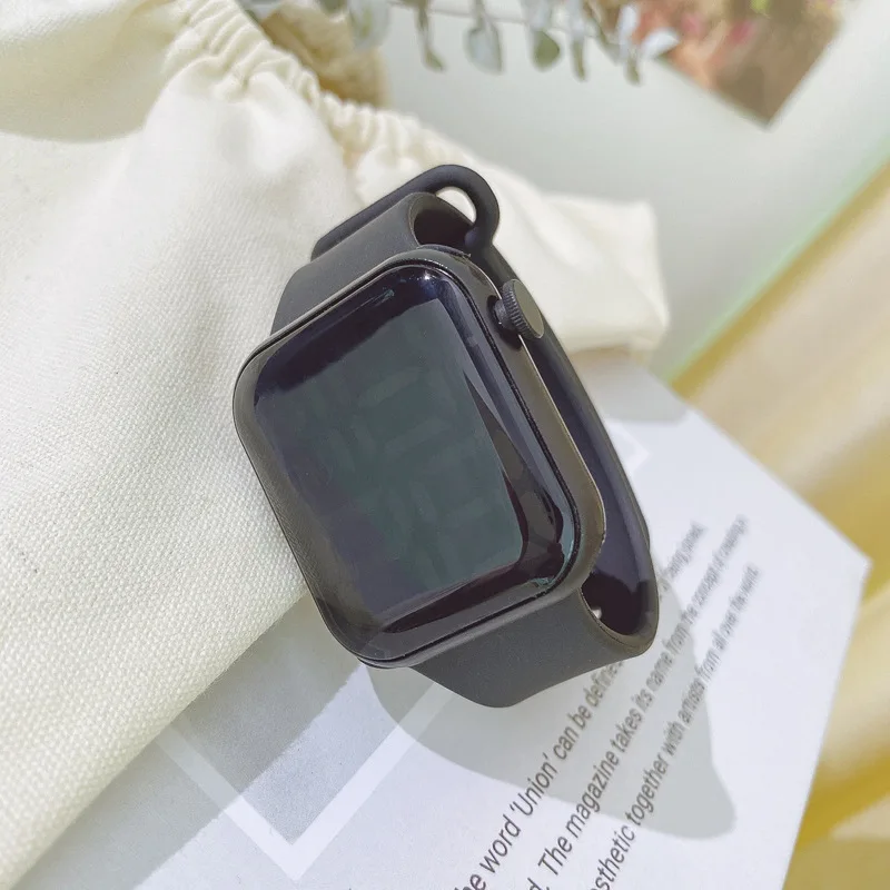 2023 LED electronic vintage kids watch creative outdoor sports circular boys watches for men
