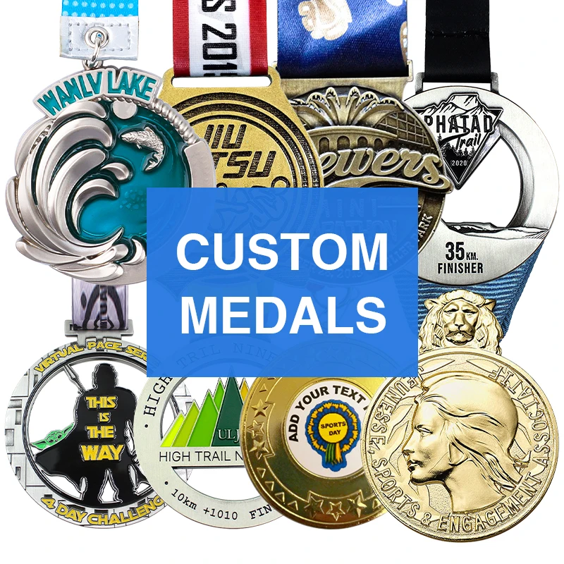Cheap Sports Christmas Chess School Basketball Table Tennis Martial Arts Swimming Pickleball Marathon Soccer Karate Custom Medal
