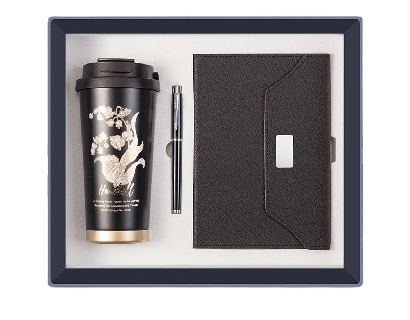 2025 New Item Product, Gift Box 3In1 4In1 Advanced Practical Souvenir Coffee Cup Notebook Pen Travel Gift Sets