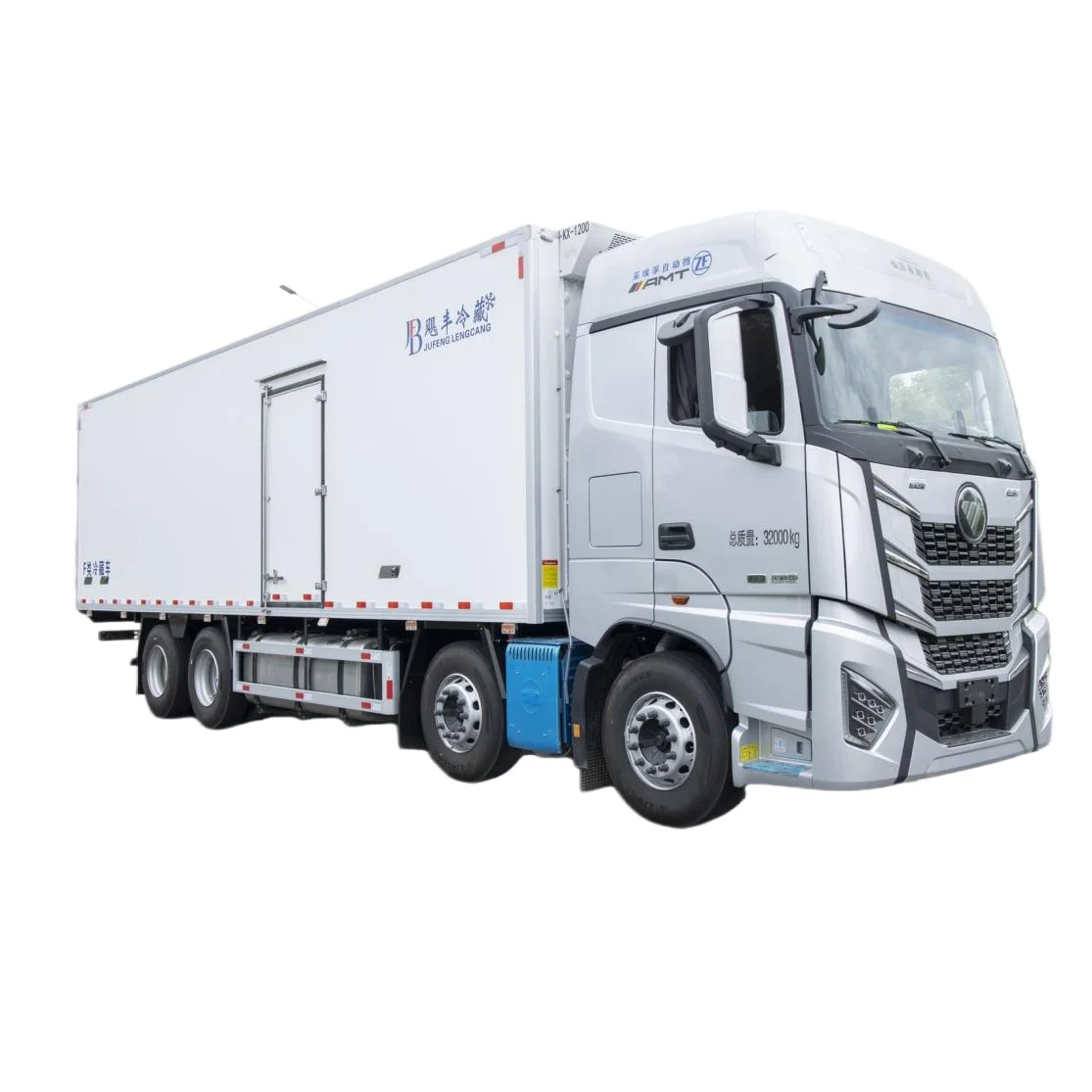 Новый 9 3 м коробка Foton 8x4 сверхмощный грузовик-рефрижератор для фруктов и овощей