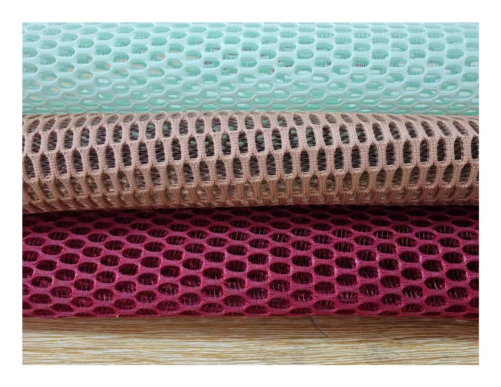 Factory Direct Sale Soft 3D Spacer Sandwich 100% Polyester Air Mesh Fabric for Shoe Material