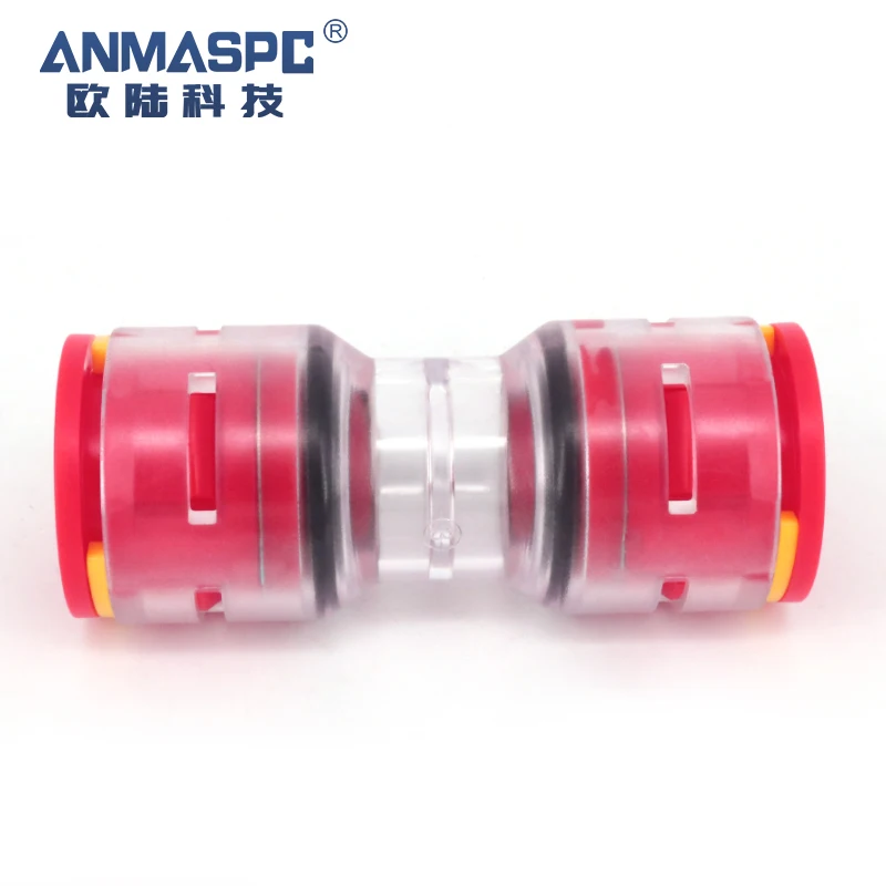 Multi Specifications Plastic 14/8mm Microduct Connector for Microduct