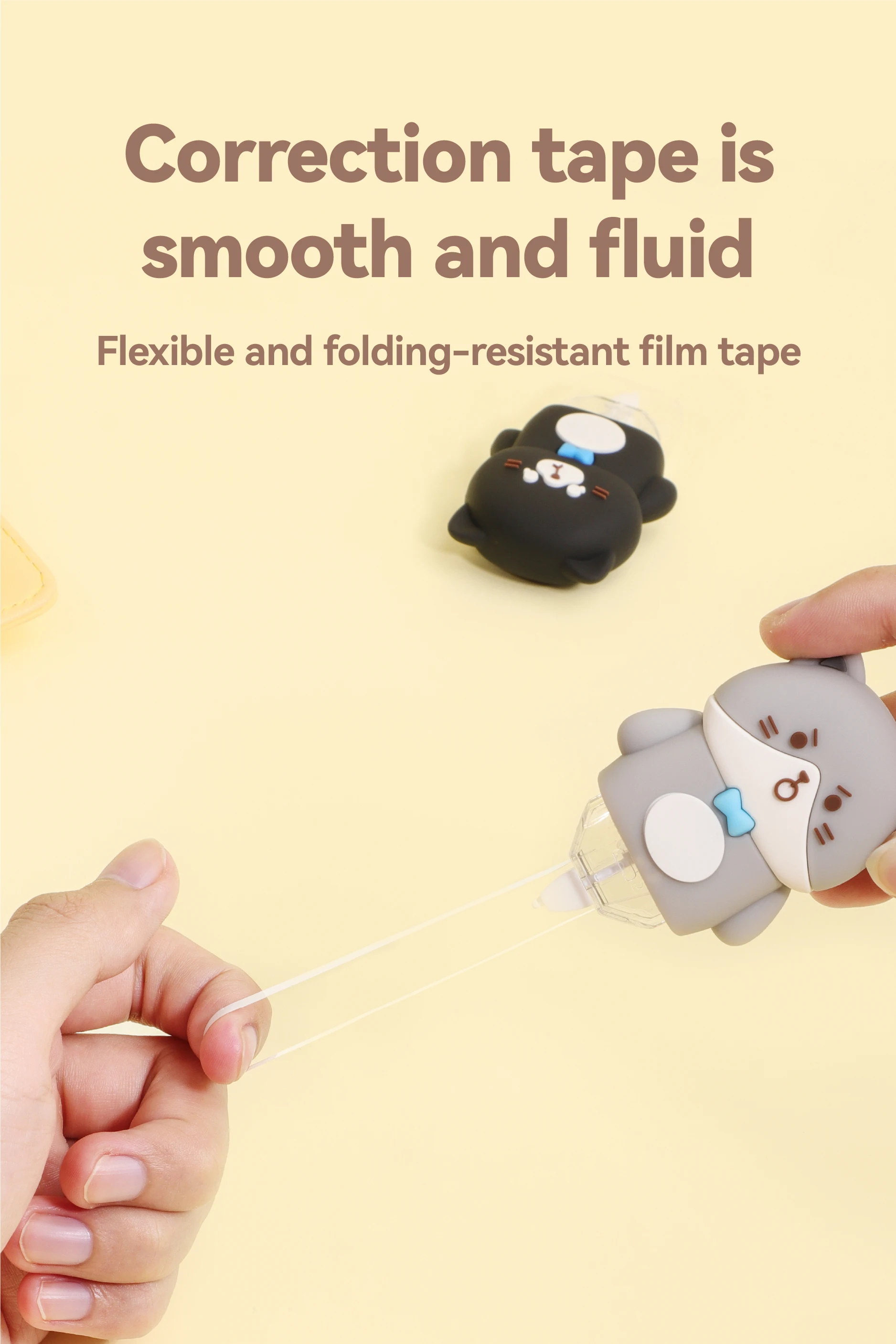 Kawaii Cute Corrector Tape Funny cat dairy Design Correction Tape