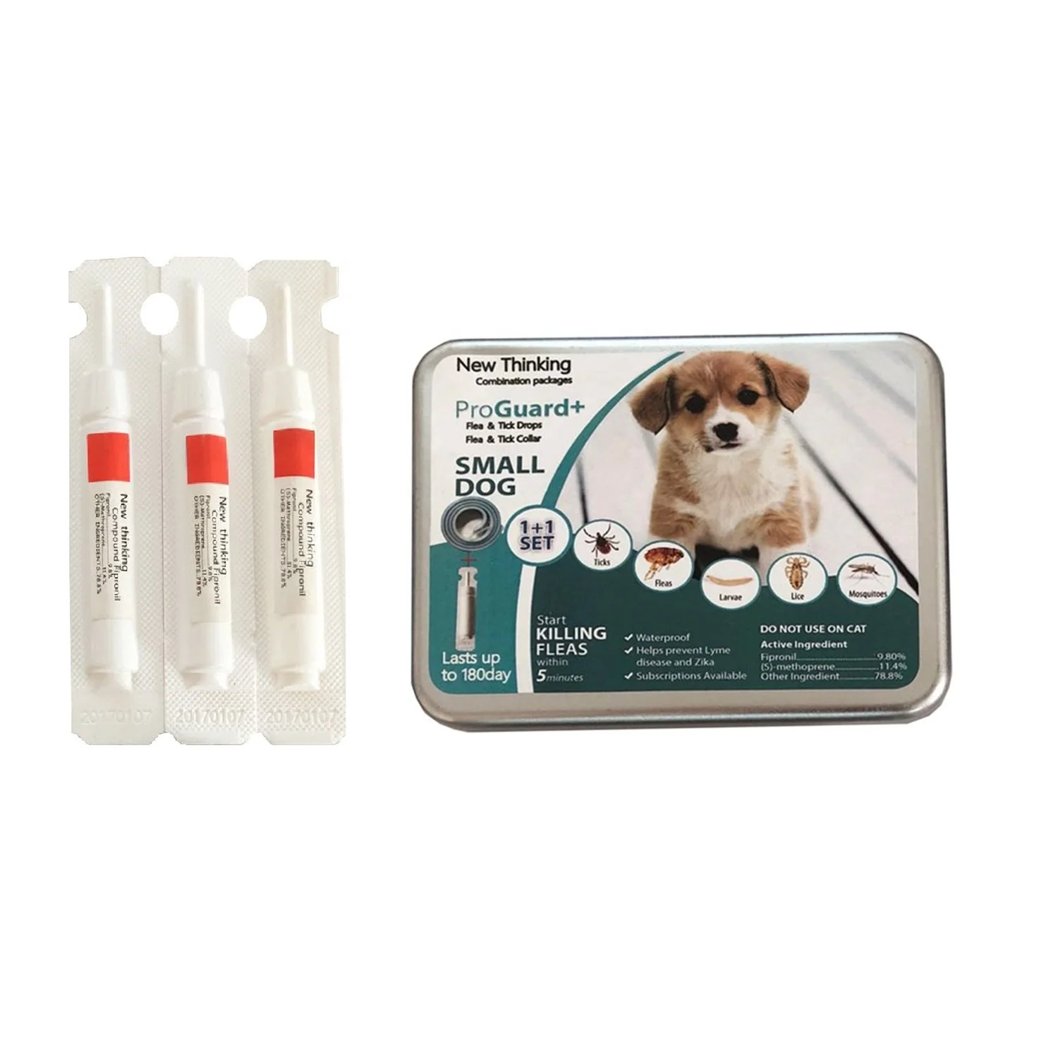 Заводская цена, блошиные капли для собак, блошиные капли для собак