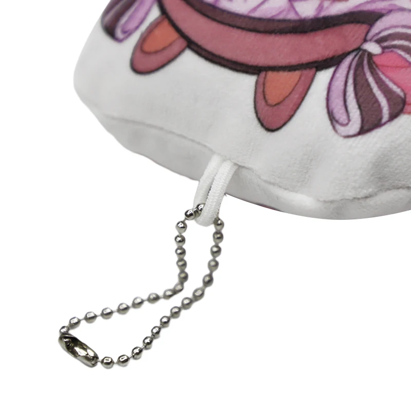 Custom Design Mini Dakimakura Cute Plush Small Pendant Cute Toy Doll  Anime Keychain Pillow Holder High Quality Pendant Keyring