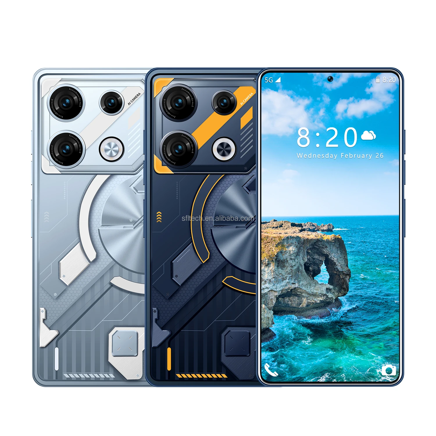 Новый мобильный телефон GT10 PRO 5G разблокированный Android 12GB512GB 108MP 6 8 дюймов смартфоны
