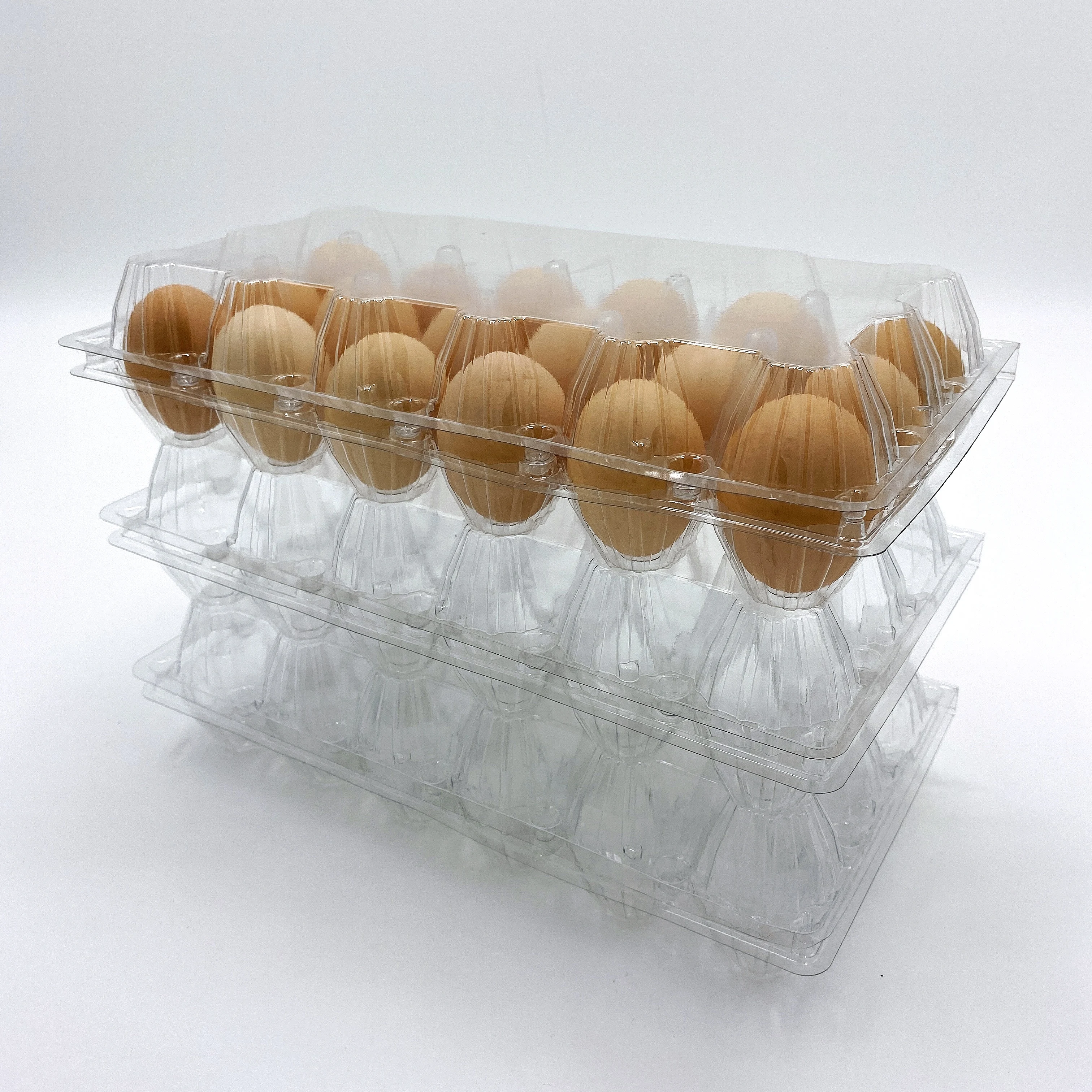
Ready To Ship Supermarket Pet/Pvc Clear Chicken Quail Eggs Tray 12 Egg Tray Manufacturer 