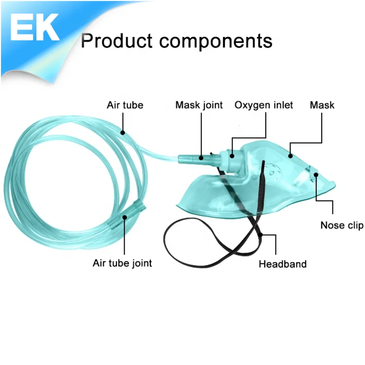 XL/L/M/S Simple Oxygen Mask