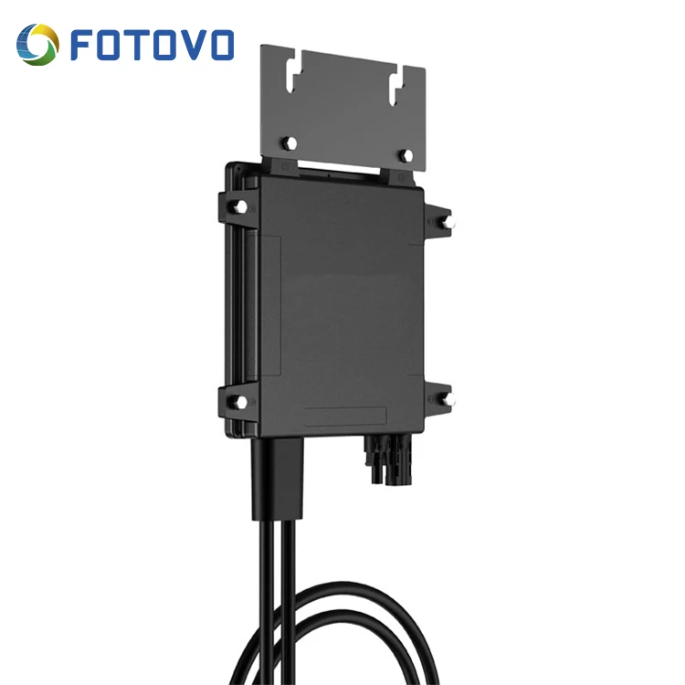 FOTOVO Portable 12v 110v 48v 300w on grid 3 phase pure sine wave Grid-tie dc to ac mttp Micro ups Solar Inverter MicroInverter
