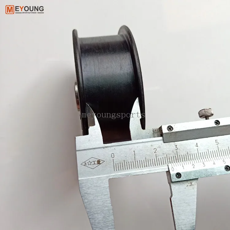 Rotary Flat Idler Pulley 15mm ID * 112 OD  for  Gym Exercise  Equipment