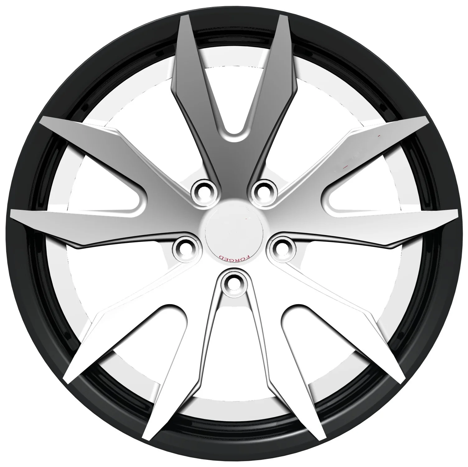 Two pieces of custom 18 19 20 21 22 inch alloy wheels T6061 aluminum alloy forged wheels for modified car wheels