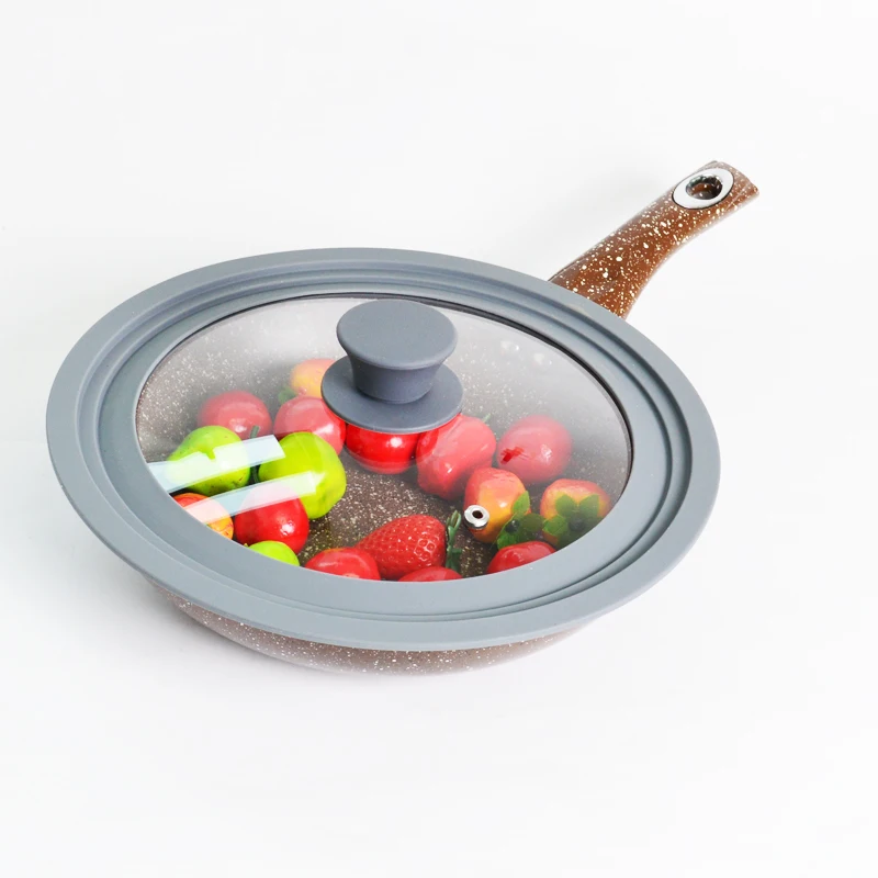 Multifunctionalsize Lid Pots Pans Silicone Glass